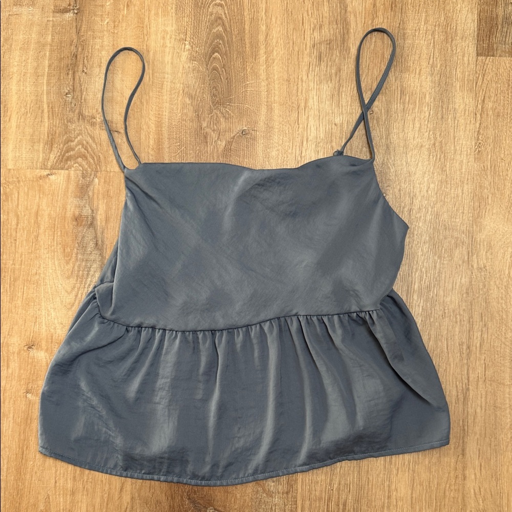 American Eagle Outfitters Slate Blue Camisole